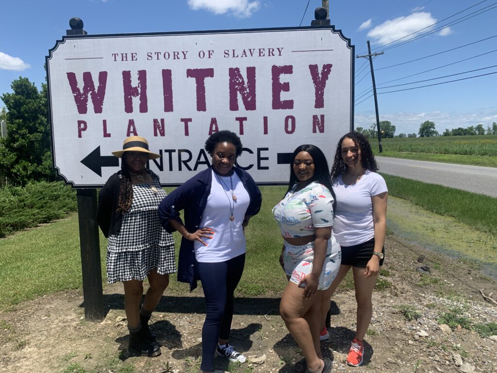 Tour group to Whitney Plantation